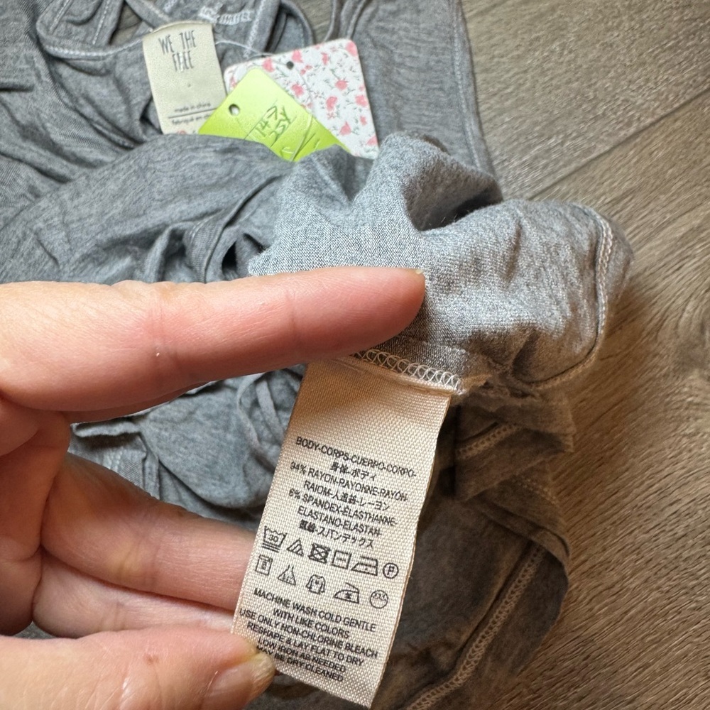 SOLD Free People We The Free Lo Lo Tank – XS | Twisted Strap Racerback, - Picture 7 of 7